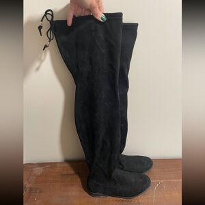 Black Over-the-Knee Boots